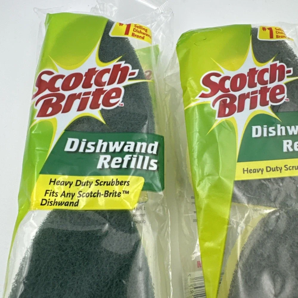 Scotch Brite Heavy Duty Dishwand 2 Refills 2 Pack 4‎ Refills in total